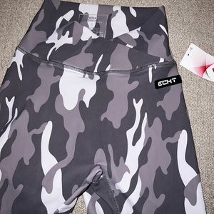 Hyper Camo Leggings Stealth Grey Echt